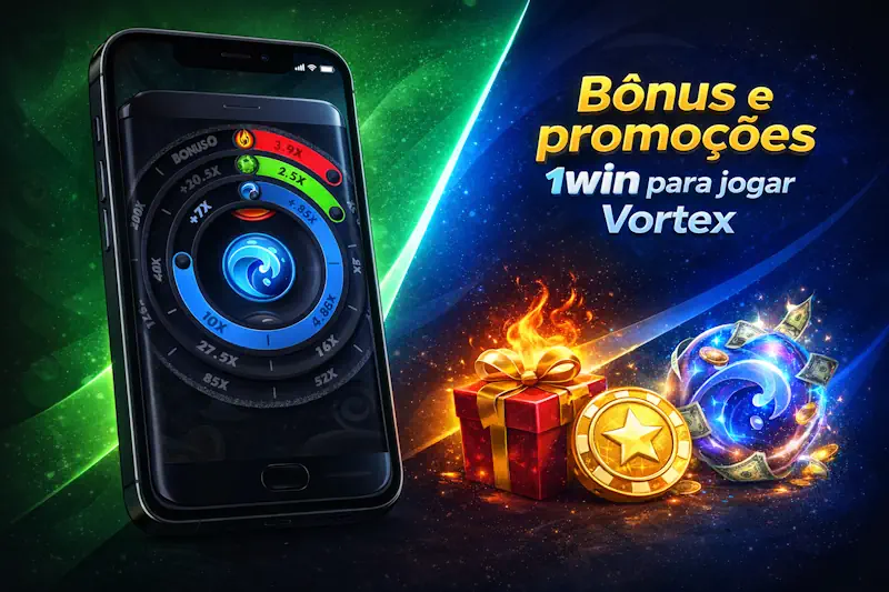 Bônus e promoções 1Win para jogar Vortex